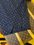 Polo Lv Monogram Navy Blue Ss2022