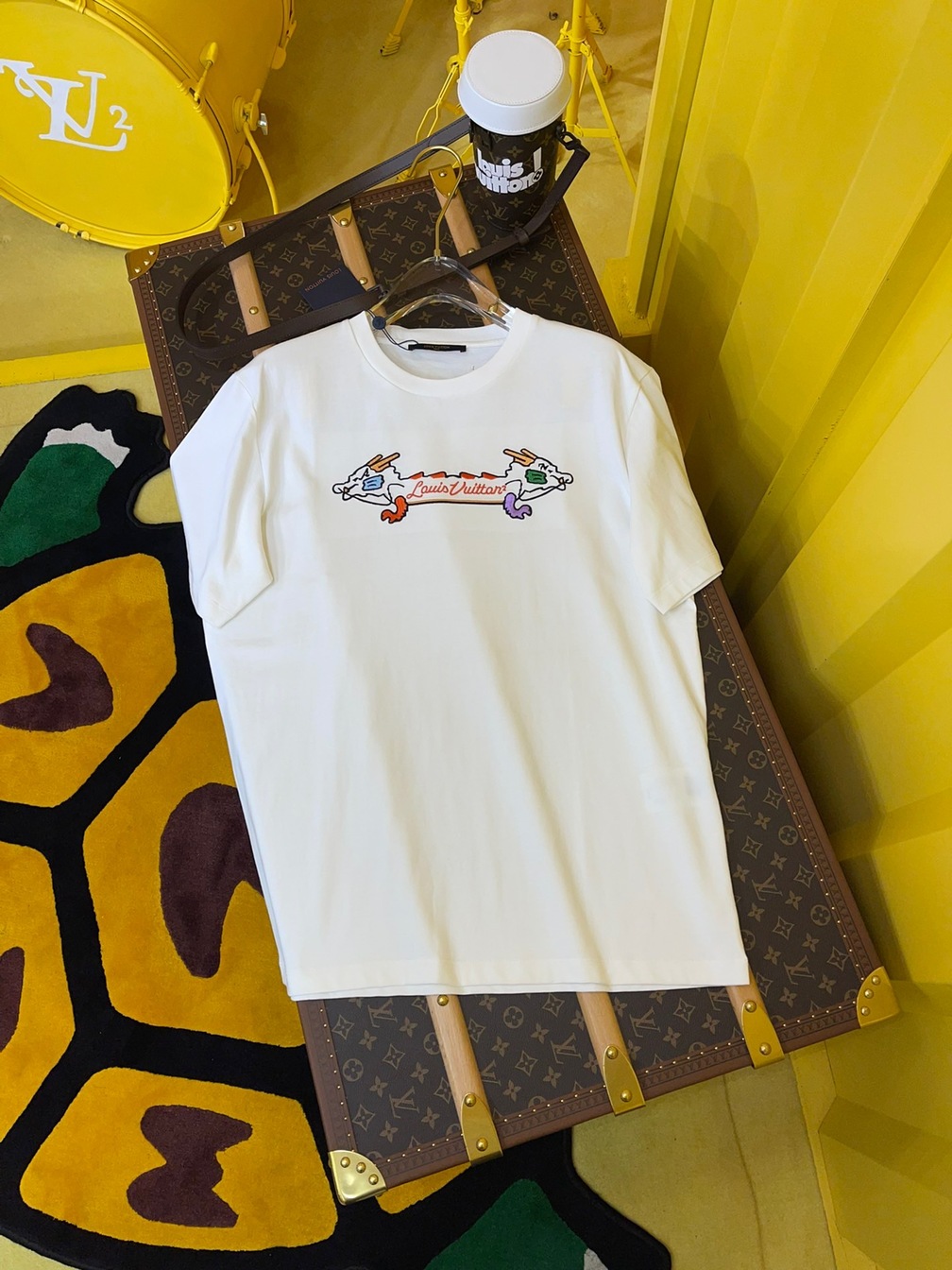 Tee Lv Dragon White Ss2022