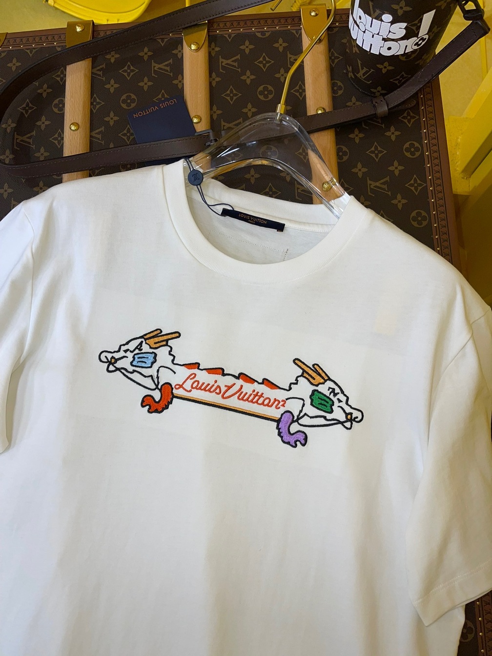 Tee Lv Dragon White Ss2022