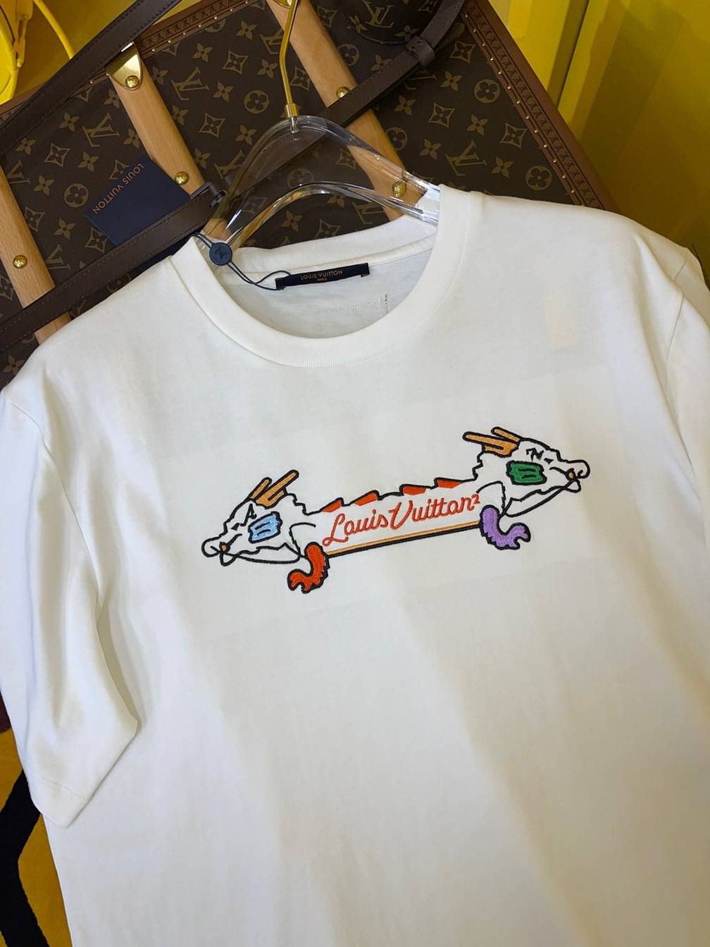 Tee Lv Dragon White Ss2022
