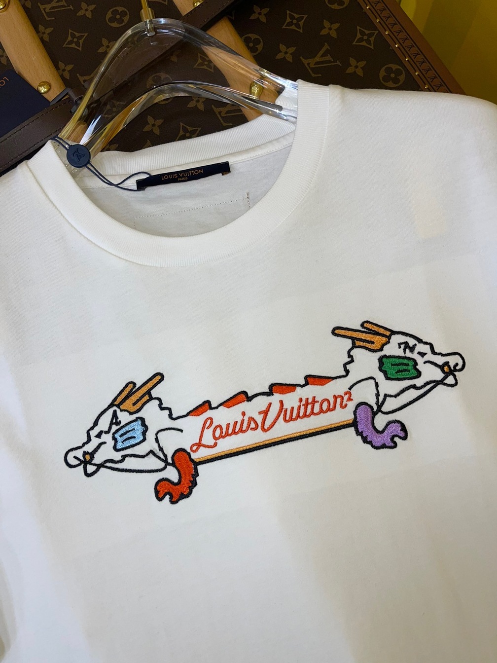 Tee Lv Dragon White Ss2022