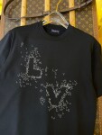 Tee Lv Fly Logo Black Ss2022