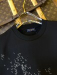 Tee Lv Fly Logo Black Ss2022