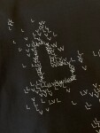 Tee Lv Fly Logo Black Ss2022