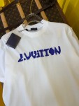 Tee Lv Logo 2054 White Ss2022