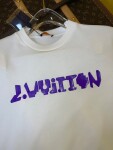 Tee Lv Logo 2054 White Ss2022
