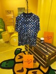 Tee Lv Mono Blue Black Ss2022