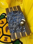 Tee Lv Mono Blue Black Ss2022