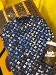 Tee Lv Mono Blue Black Ss2022