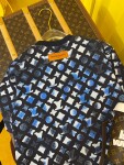 Tee Lv Mono Blue Black Ss2022