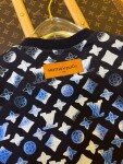 Tee Lv Mono Blue Black Ss2022