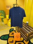 Tee Lv Monogram Navy Blue Ss2022