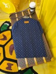 Tee Lv Monogram Navy Blue Ss2022