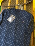 Tee Lv Monogram Navy Blue Ss2022