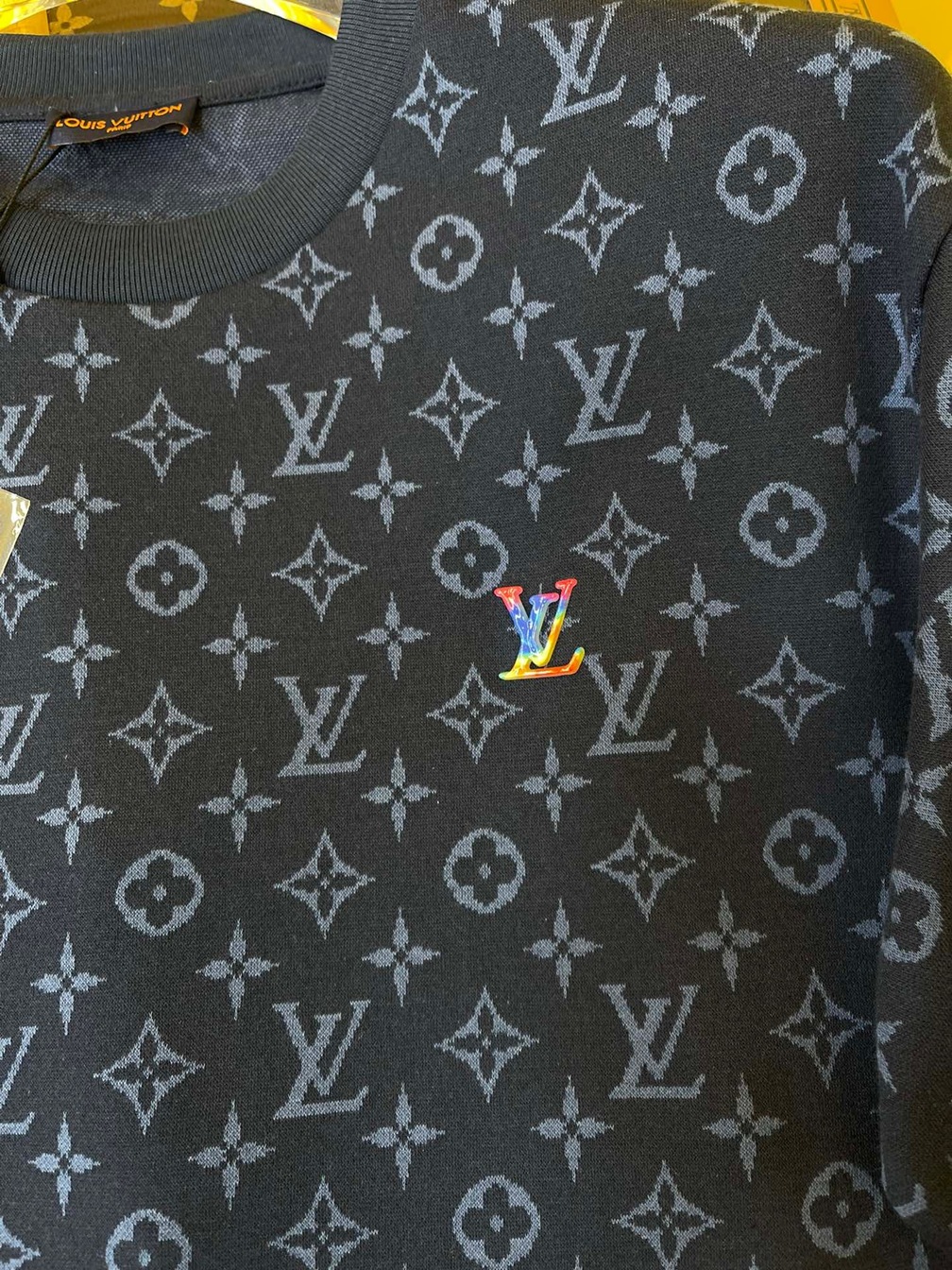 Tee Lv Monogram Navy Blue Ss2022