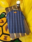 Tee Lv Stripe Navy Blue Ss2022