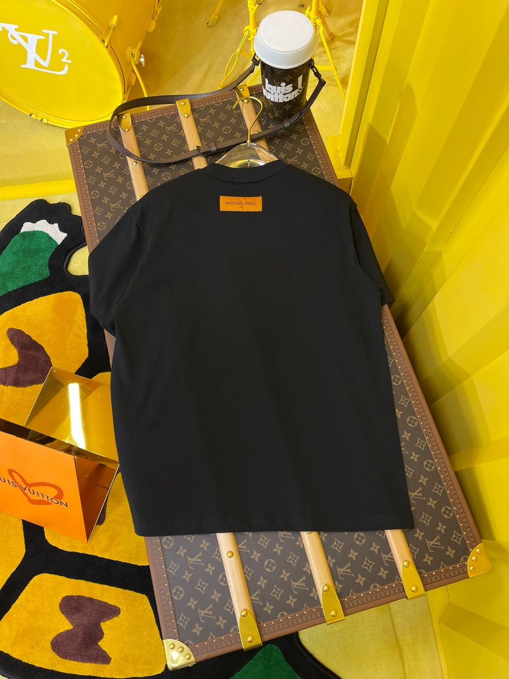 Tee Lv Tiger Treasure Black Ss2022