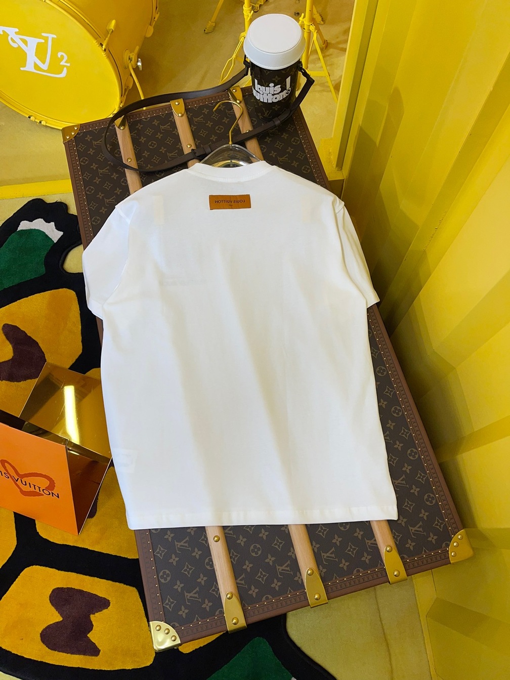 Tee Lv Tiger Treasure White Ss2022
