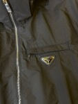 Jacket Prada Black Zip Ss2022