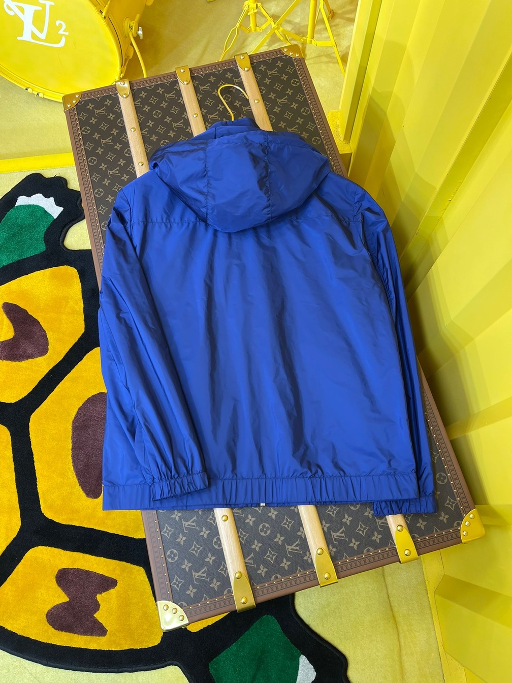 Jacket Prada Ocean Blue Zip Ss2022