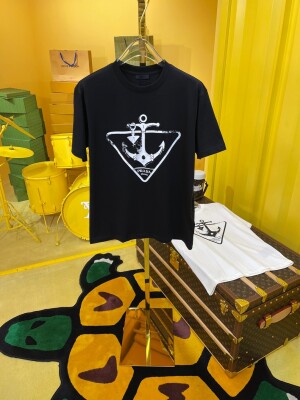 Tee Prada Anchor Black Ss2022