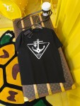 Tee Prada Anchor Black Ss2022