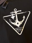 Tee Prada Anchor Black Ss2022