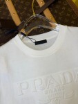 Tee Prada Logo 3d White Ss2022