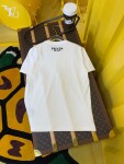 Tee Prada Logo 3d White Ss2022