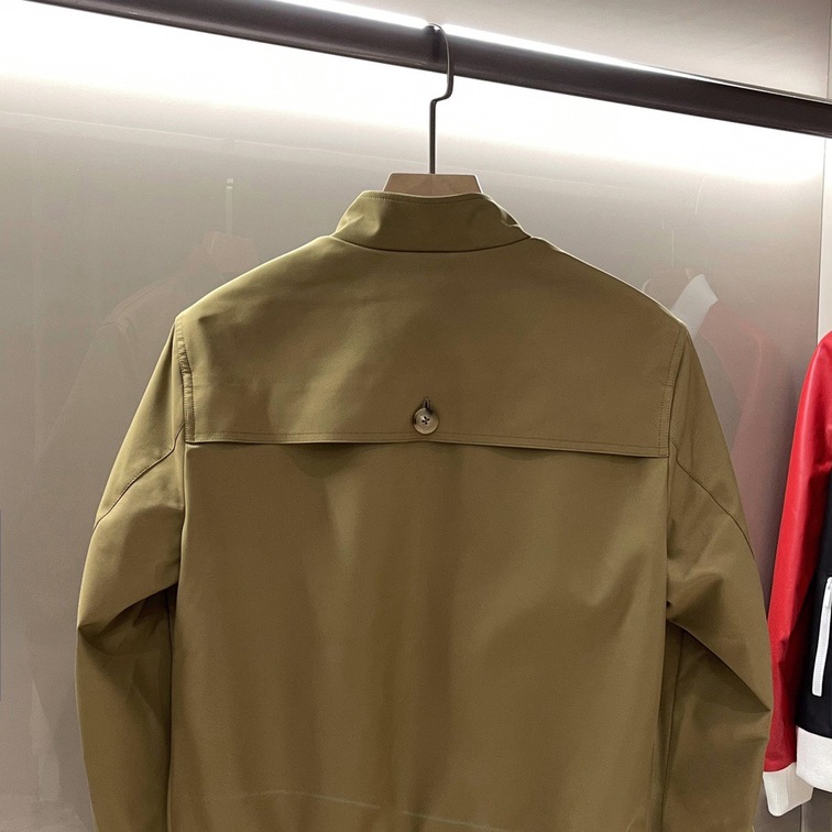 Jacket Kaki Zip Bbr Basic Ss2022