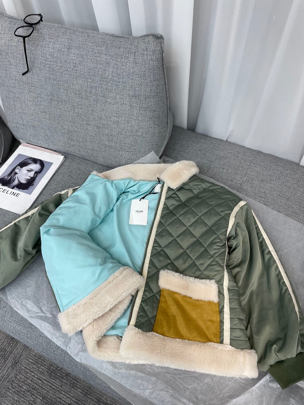 Celine Jacket Fur Ss2022