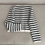 Chasseur Jacket In Striped Wool Celine Ss2022