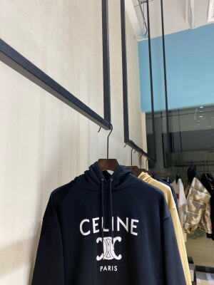 Hoodie Celine Logo Ni Bong Ss2022