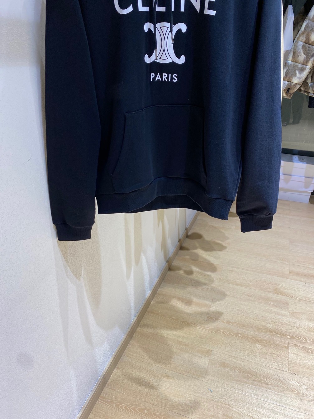 Hoodie Celine Logo Ni Bong Ss2022