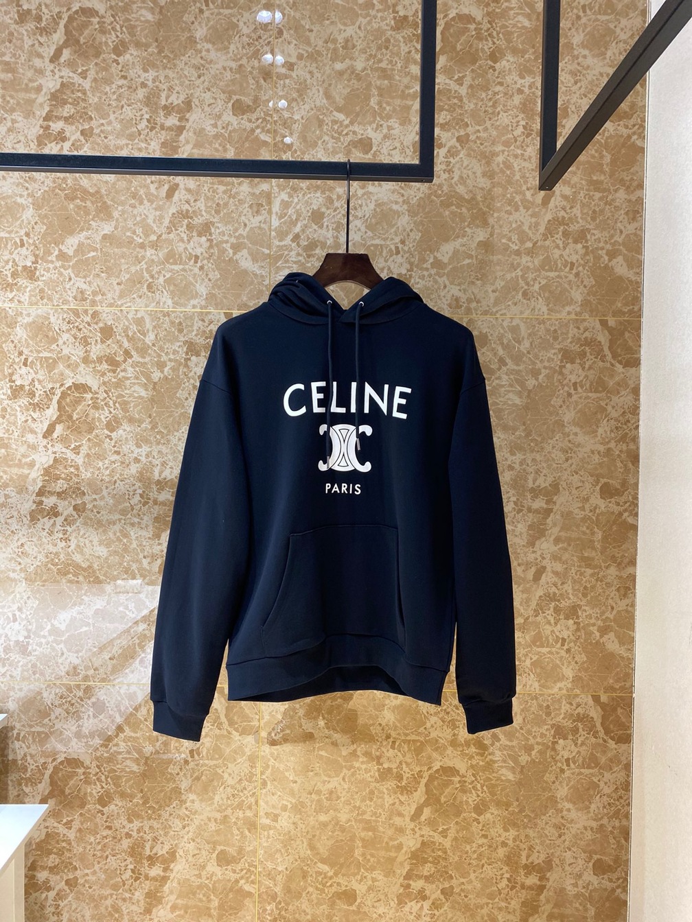 Hoodie Celine Logo Ni Bong Ss2022