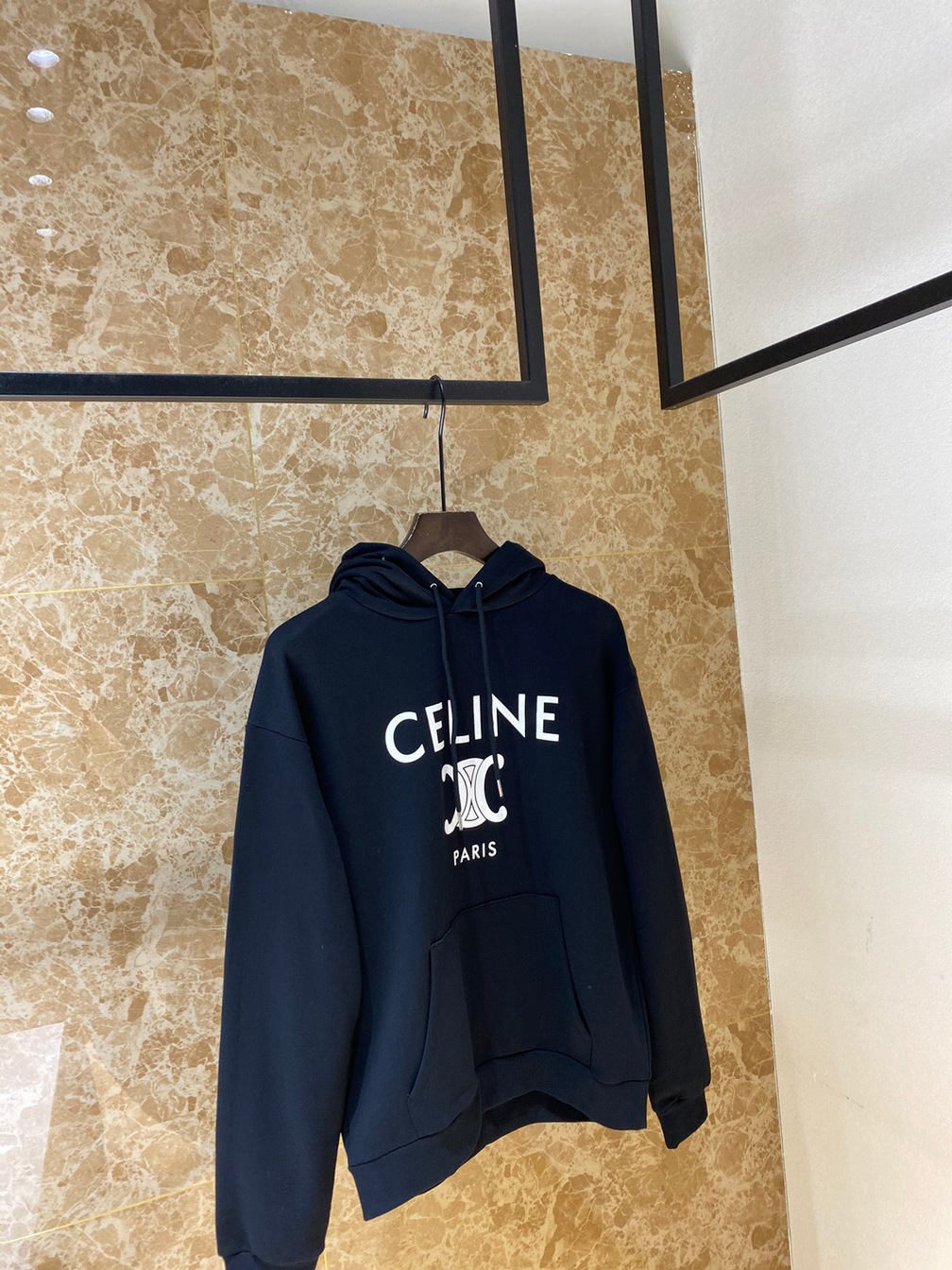 Hoodie Celine Logo Ni Bong Ss2022