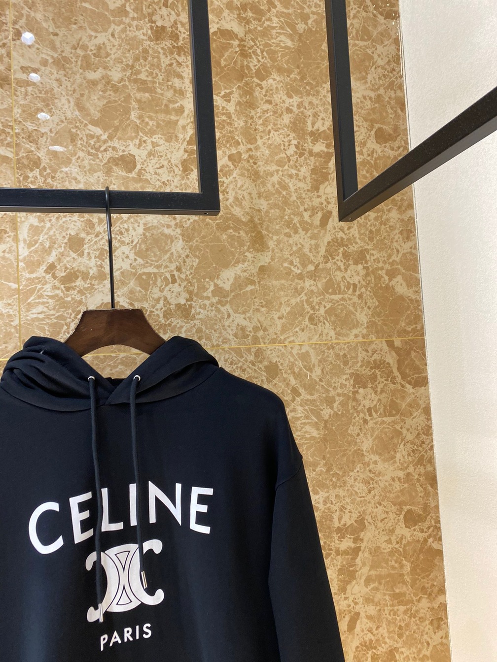 Hoodie Celine Logo Ni Bong Ss2022