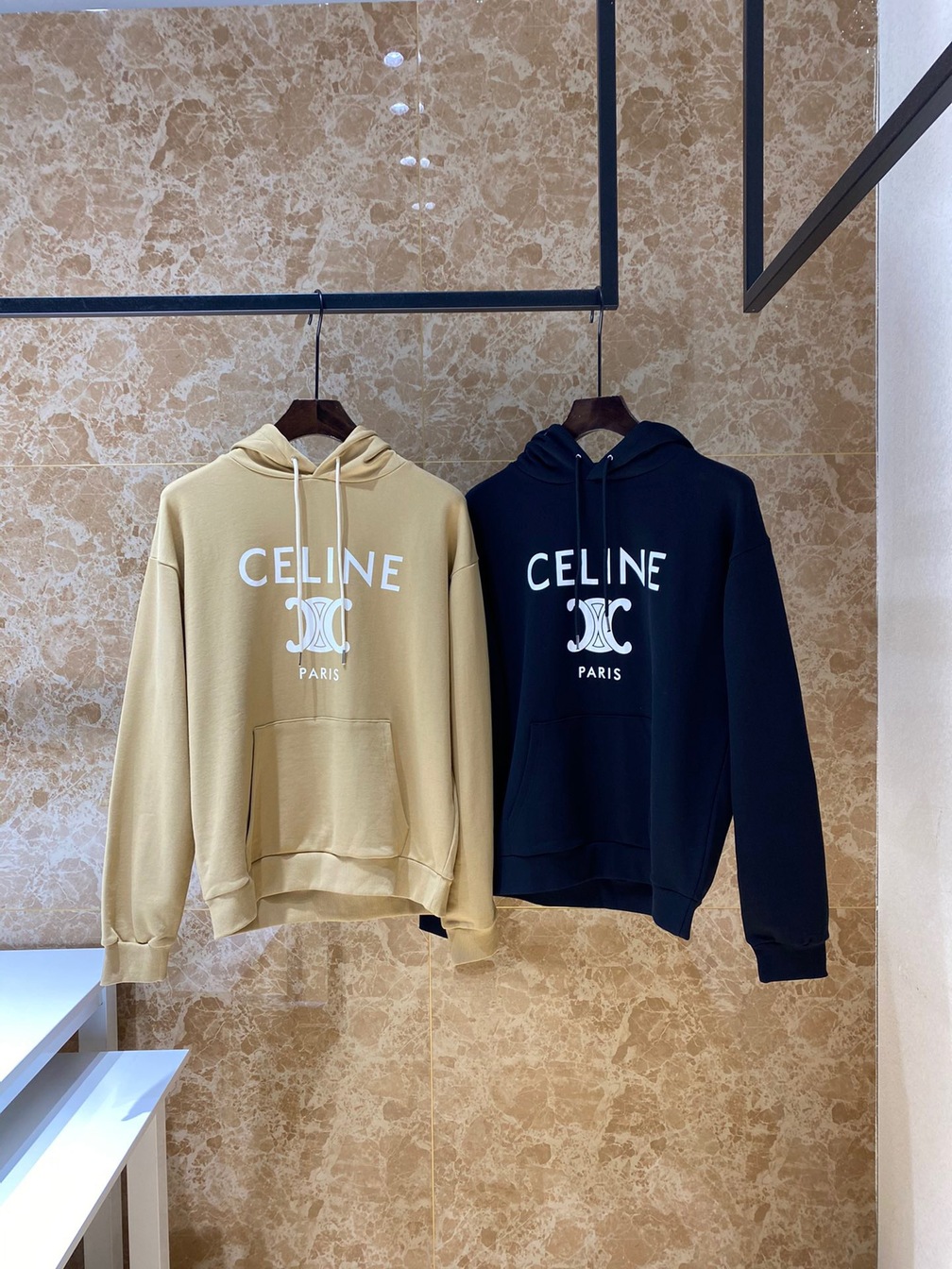 Hoodie Celine Logo Ni Bong Ss2022