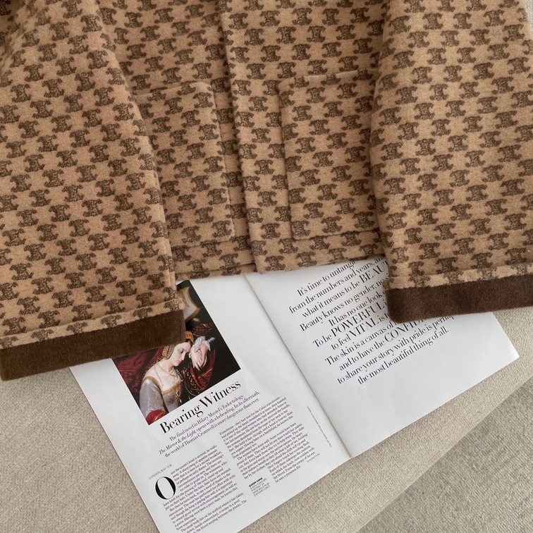 Reversible Cardigan In Wool Celine Ss2022