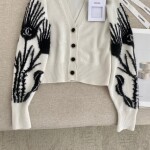 Chanel Cardigan Hand Flower Ss2022