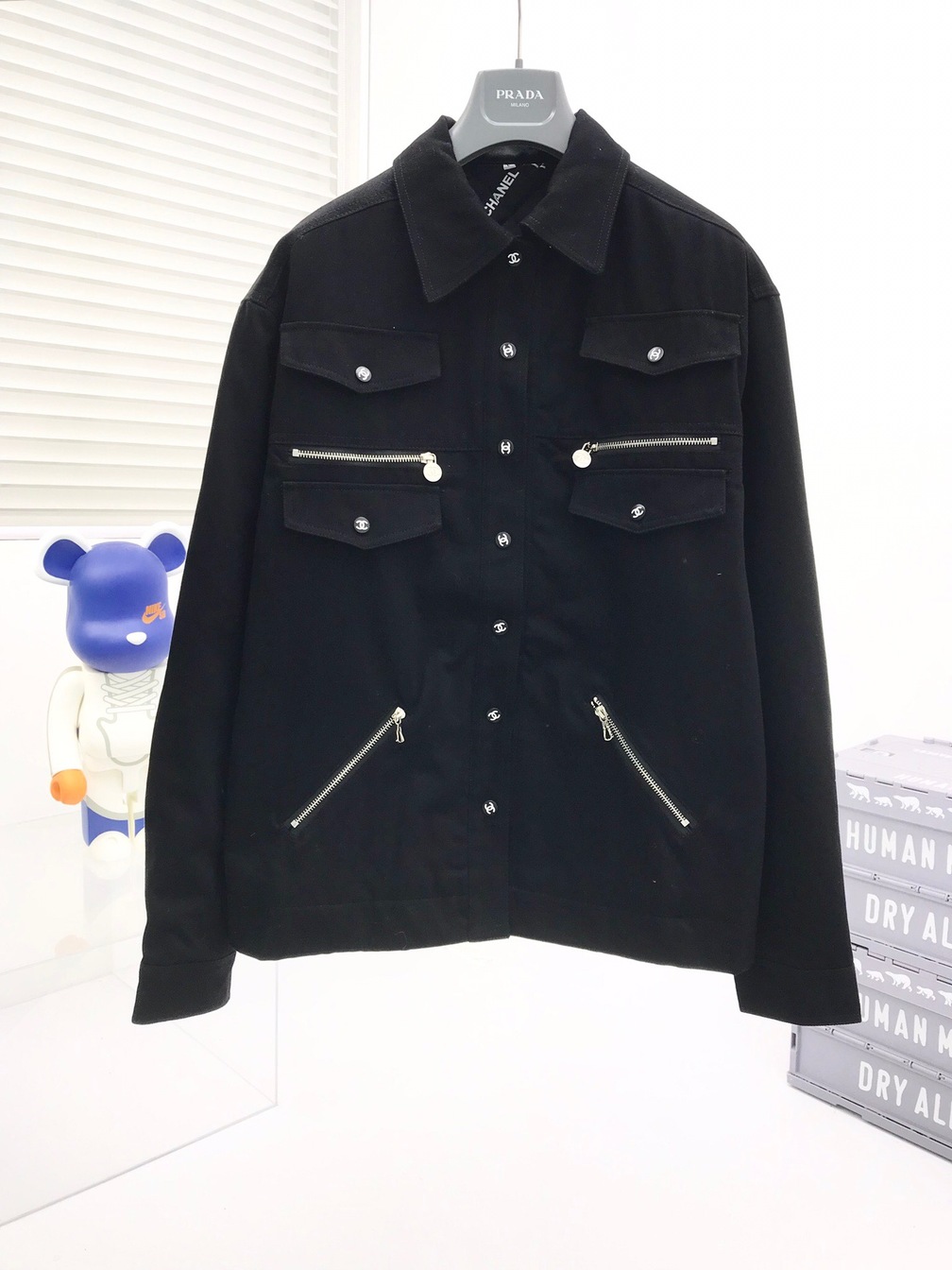 Jacket Denim 4 Zip Chanel