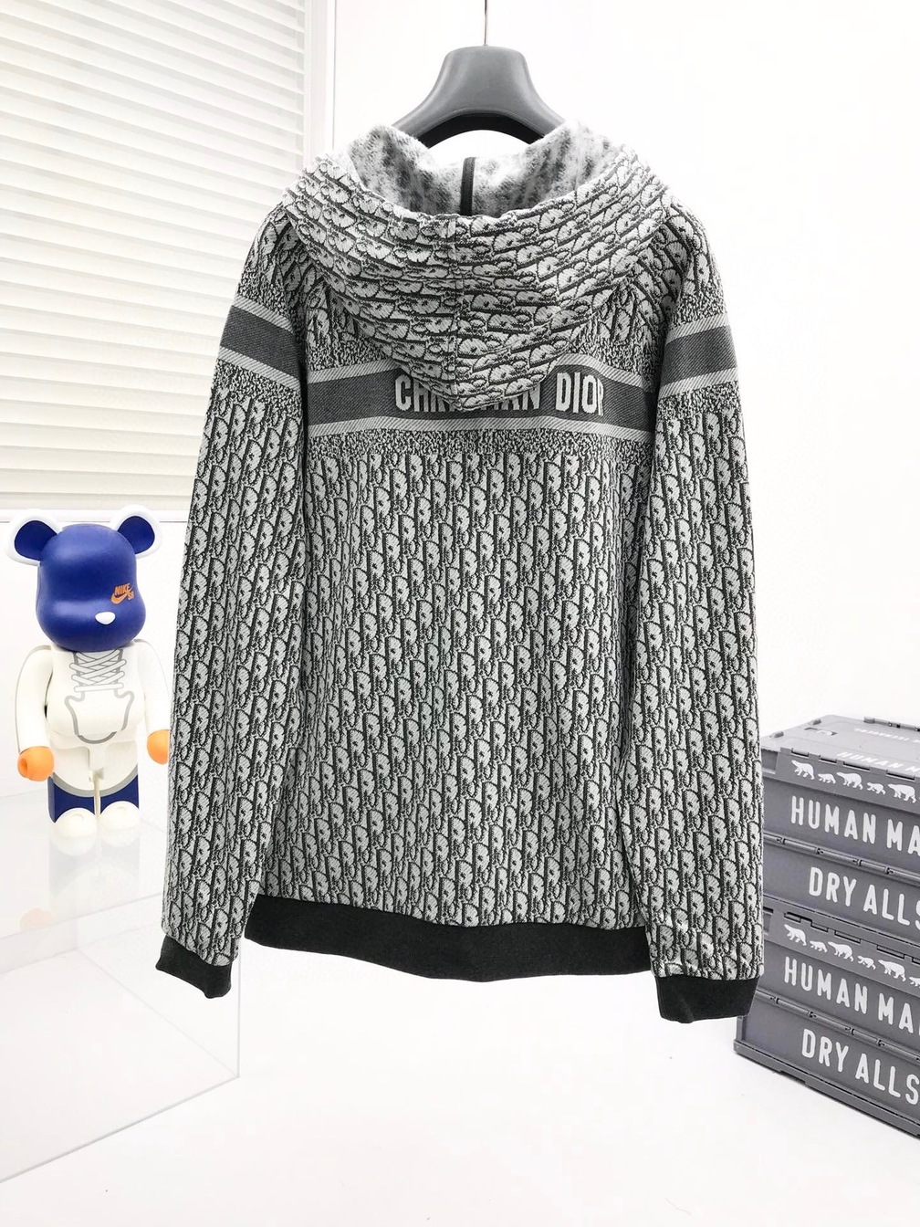 Hoodie Dior Oblique Zip Ss2022
