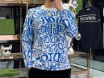 Sweaters Len Dior Hoa Tiet Chu Denxanh