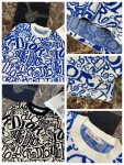 Sweaters Len Dior Hoa Tiet Chu Denxanh