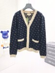 Cardigan Gucci Double G Xanh Be