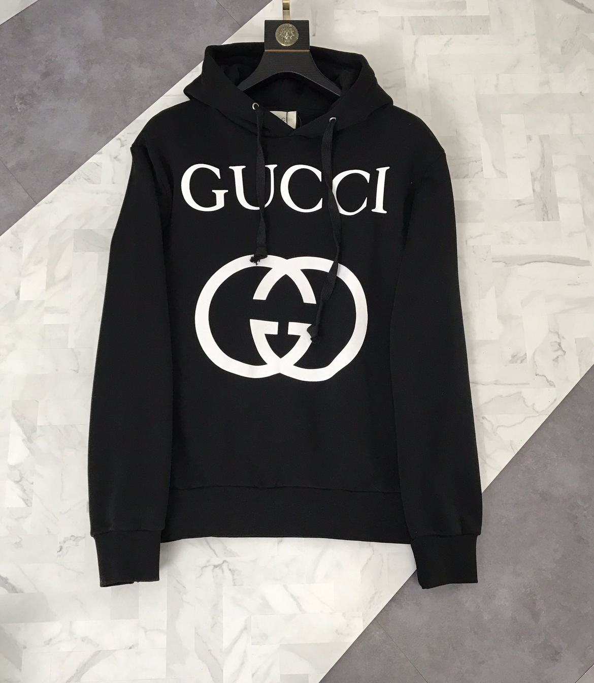 Hoodie Gucci Logo Ni Bong