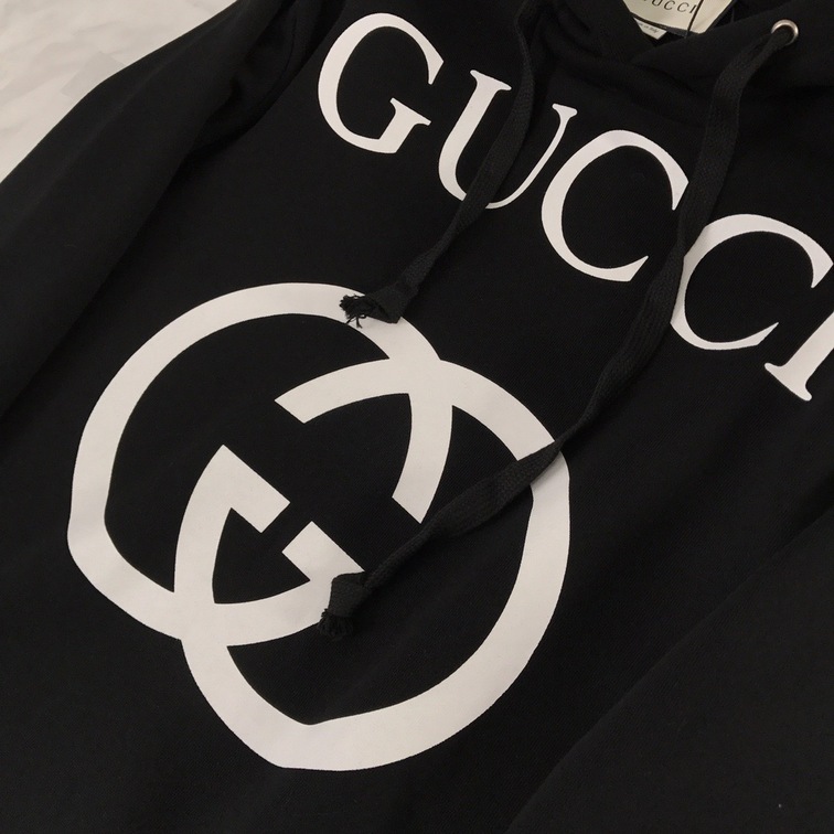 Hoodie Gucci Logo Ni Bong