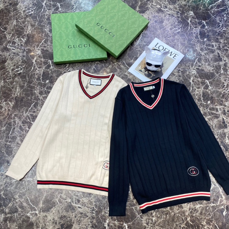 Sweater Len Gucci Co Do Dang V