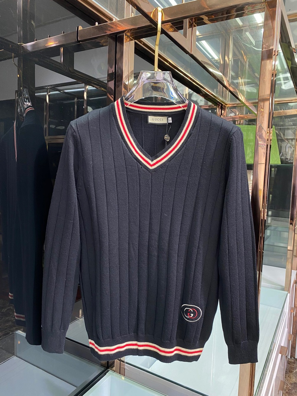 Sweater Len Gucci Co Do Dang V