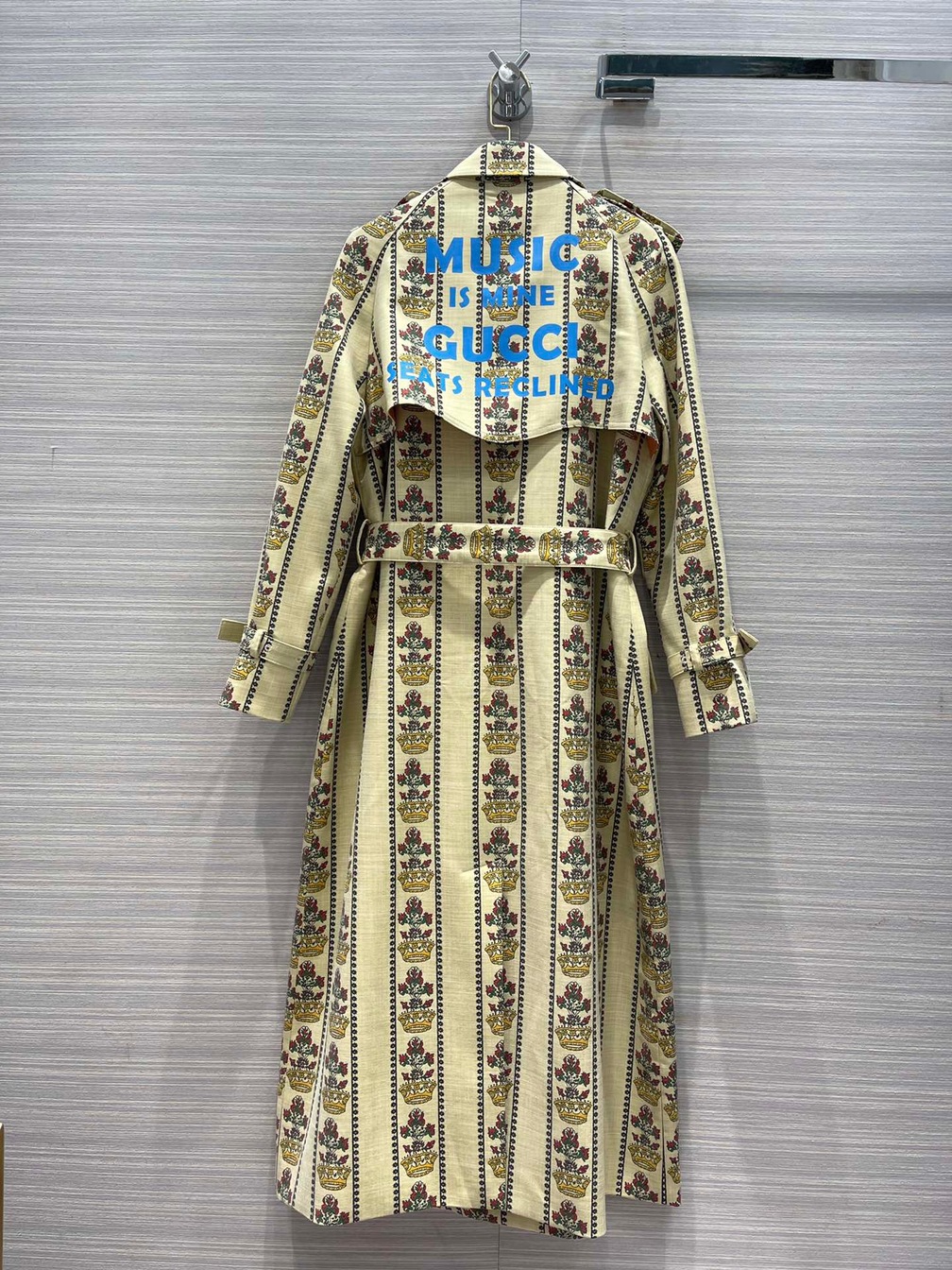 Trend Coat Gucci Music Is Mine Ss2022